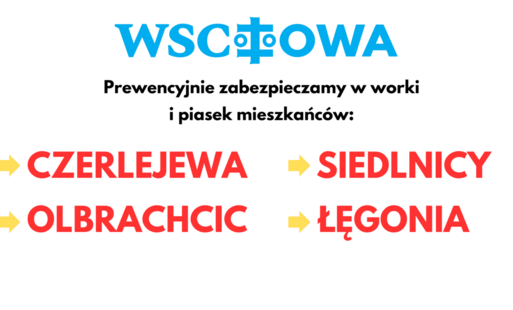 Zdjęcie do Zabezpieczamy przed potencjalnym zagrożeniem podtopieniami - Czerlejewo, Siedlnica, Łęgoń, Olbrachcice