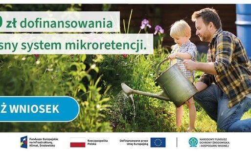 Zdjęcie do Program &bdquo;Mikroretencja&rdquo; - nawet 8 tys. zł dofinansowania na zagospodarowanie deszcz&oacute;wki