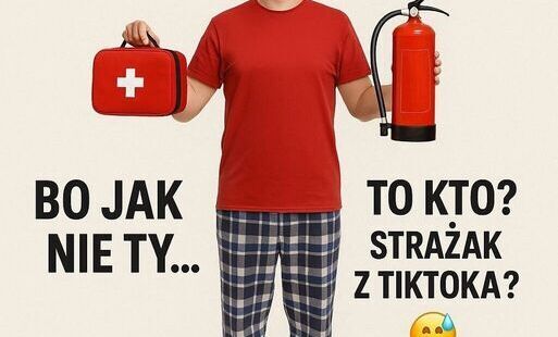 Zdjęcie do Nie szukaj strażaka na TikToku. Sam bądź jak strażak!