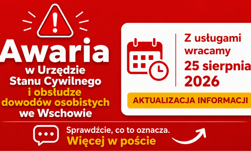 Zdjęcie do Awaria systemu &ndash; USC i dowody osobiste bez obsługi