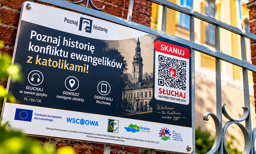 Zdjęcie do Odświeżyliśmy miejską ścieżkę multimedialną. Poznaj historię Wschowy na własnych warunkach!
