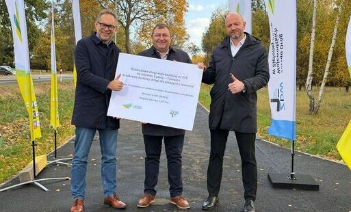 Zdjęcie do Ścieżka rowerowa Łysiny &ndash; Tylewice oficjalnie otwarta
