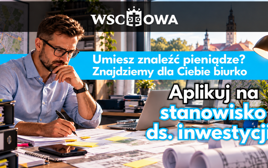Gmina Wschowa poszukuje specjalisty ds. inwestycji