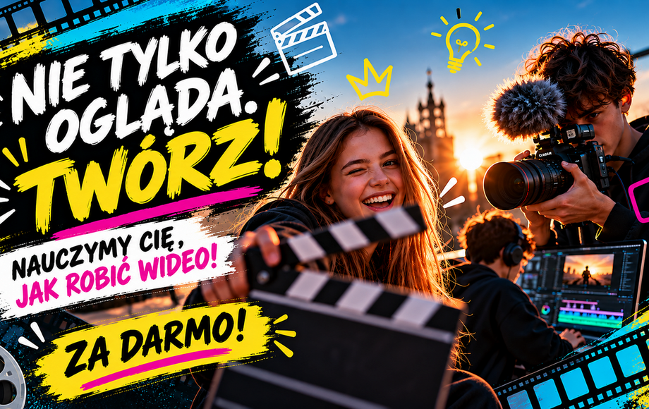 Bezpłatne warsztaty filmowe dla młodzieży we Wschowie